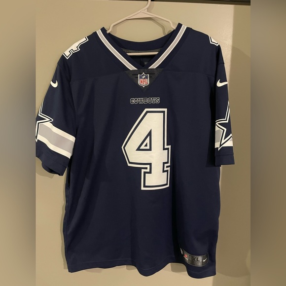 Dak Prescott Navy Nike Limited Authentic Stitched Jersey Men’s XL - Picture 2 of 2